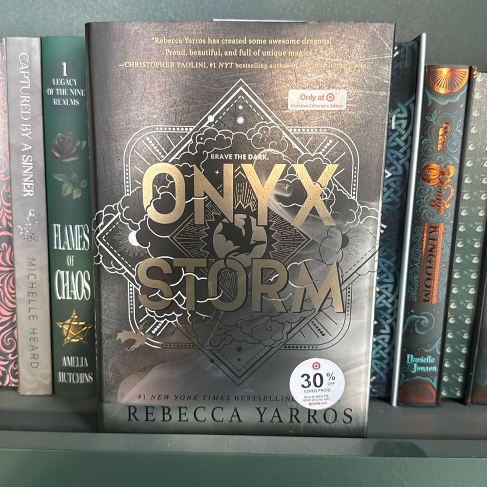 Onyx Storm Target special edition